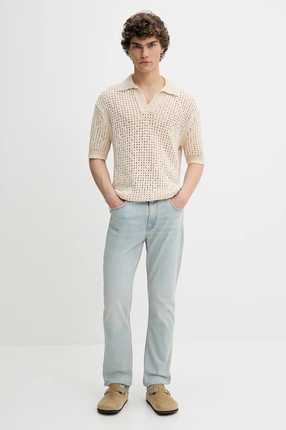 Τζιν παντελόνι Guess Jeans M5GA1C.D5M51 μπλε SS25