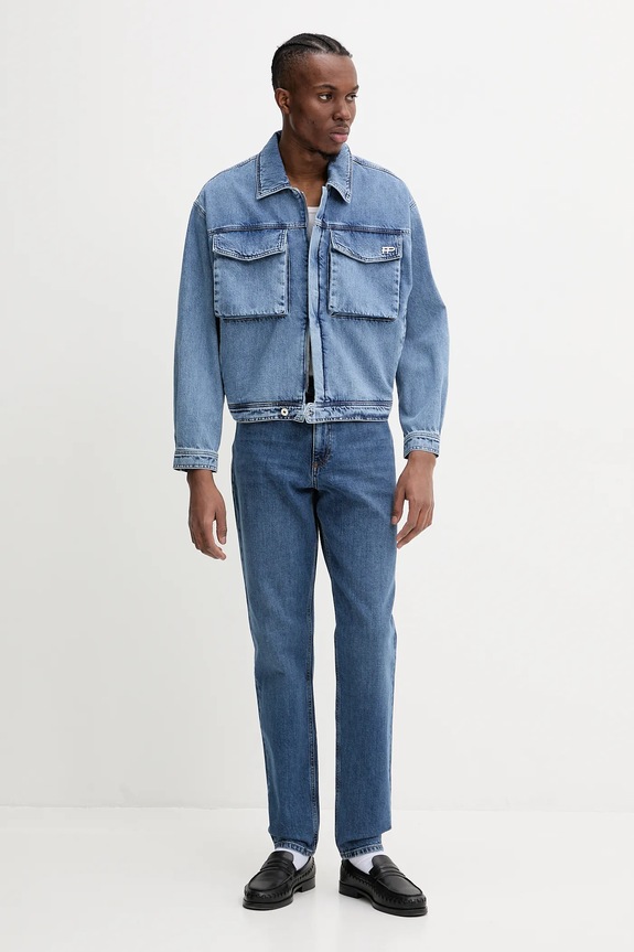 Theory jeansy O1174202 niebieski SS25