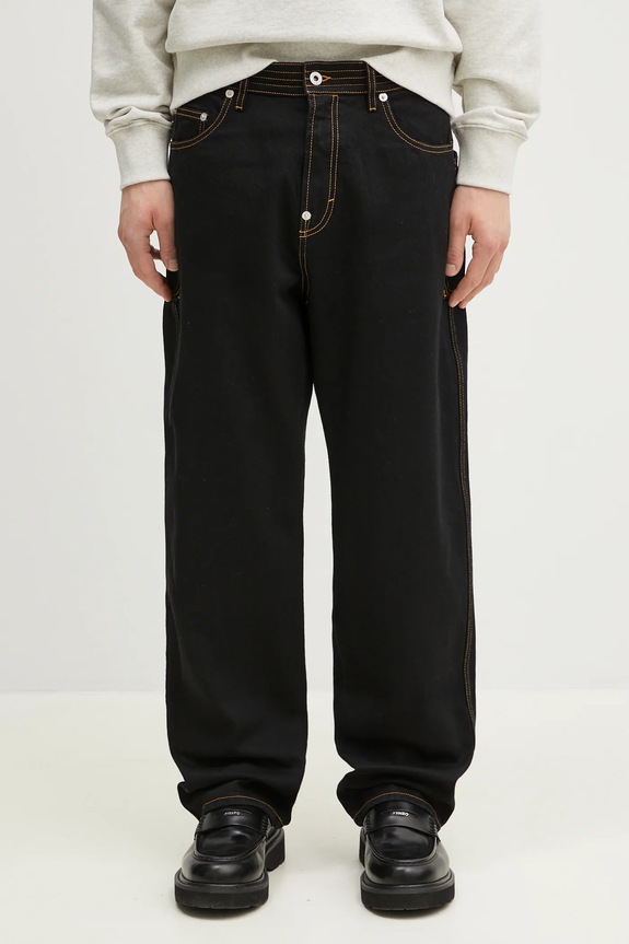 Τζιν παντελόνι Kenzo μαύρο FF55DP4206C1.BM