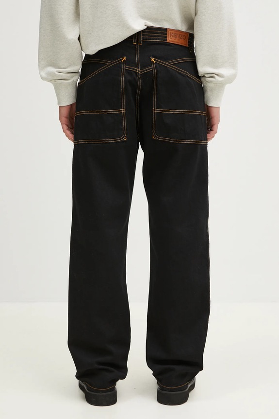 Ρούχα Τζιν παντελόνι Kenzo FF55DP4206C1.BM μαύρο