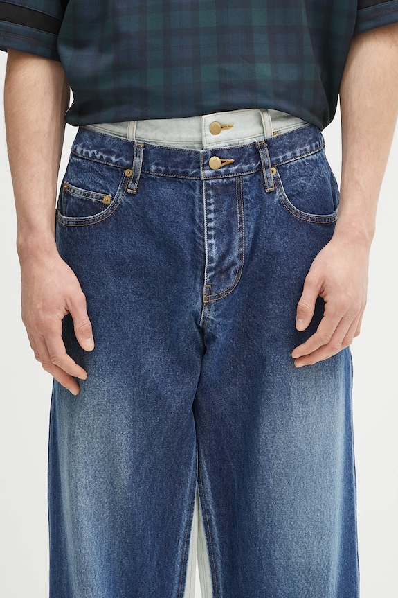 Джинсы AMBUSH Denim Layered Pants голубой 12115339
