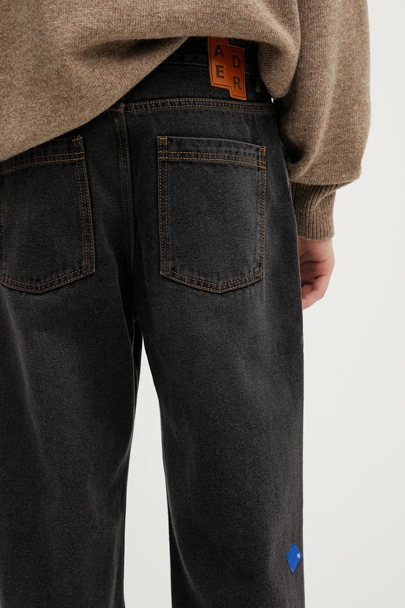 Ader Error jeansy Apparel-Bottom czarny BO42FYJE0101BK