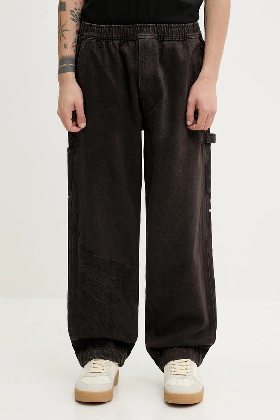 Джинси AAPE Main коричневий AAPPTMB634XAN