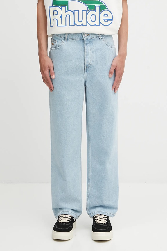 Джинсы Maison Kitsuné Relaxed Denim голубой OM01105WD4009