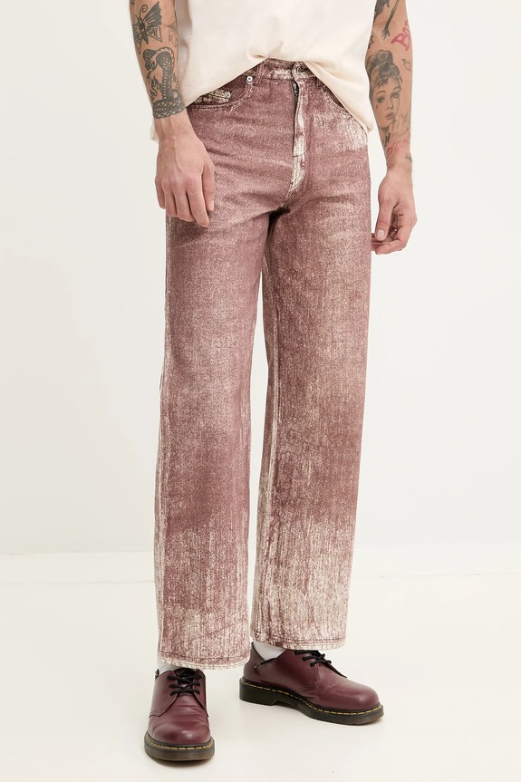 CAMPERLAB jeansy AU00022.003 czerwony SS25