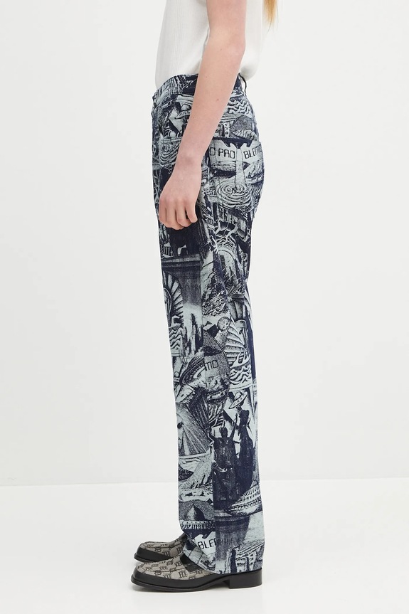 Одяг Джинси No Problemo Apocalypse Jacquard Bagi Jean NP3020203 блакитний