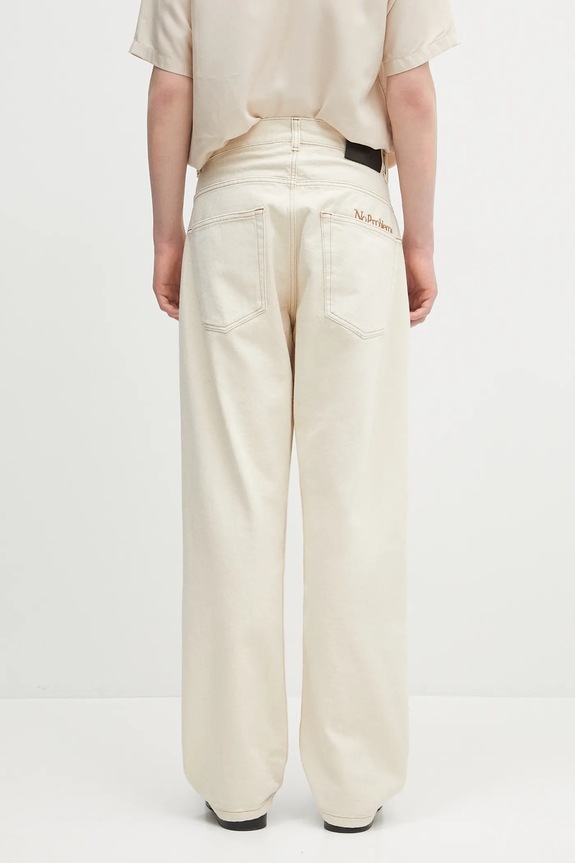No Problemo blugi din bumbac Bagi Jean NP3020103 bej