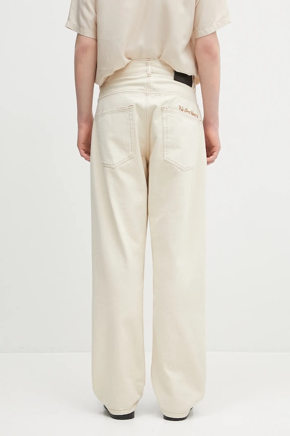 No Problemo blugi din bumbac Bagi Jean NP3020103 bej