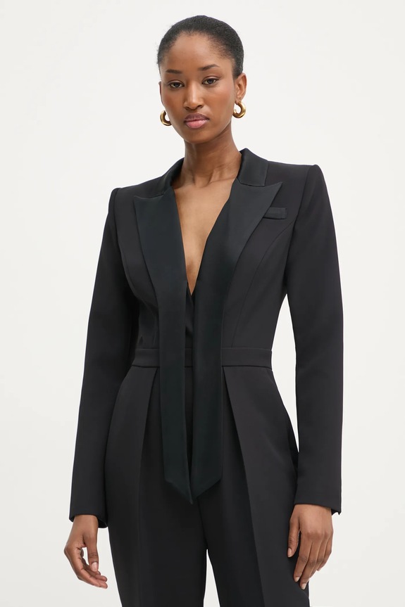 Elisabetta Franchi tuta elegante nero TU00951E2