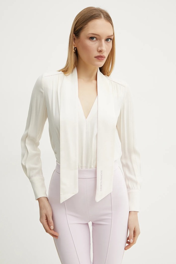 Elisabetta Franchi kombinezon beżowy TU04251E2