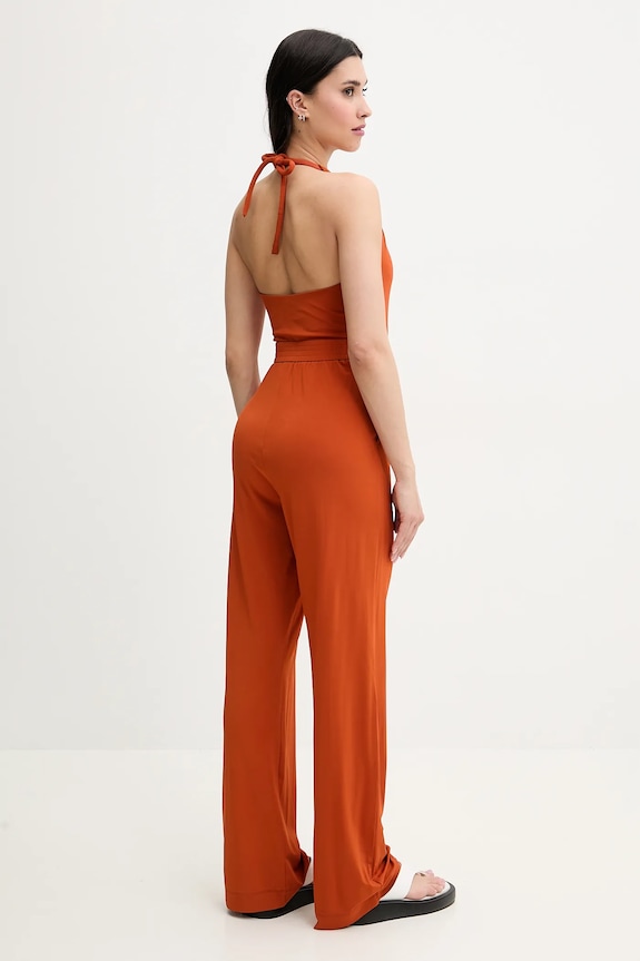 Odzież Max Mara Beachwear kombinezon plażowy 2516641019600 pomarańczowy