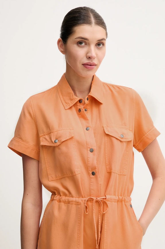 Pepe Jeans kombinezon EDMEE pomarańczowy PL230511