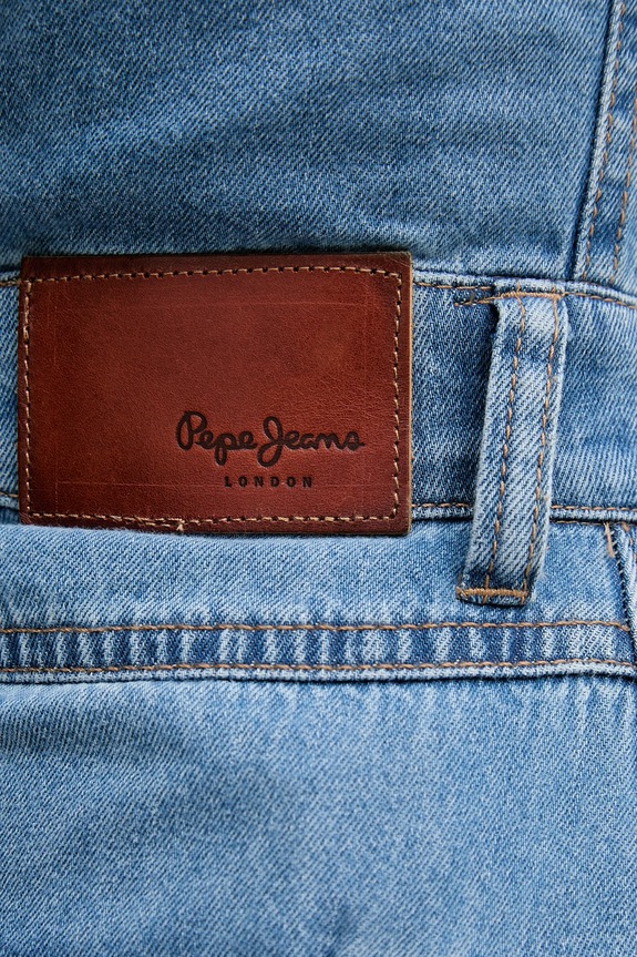 Pepe Jeans kantáros farmernadrág JANICE PL230519 kék