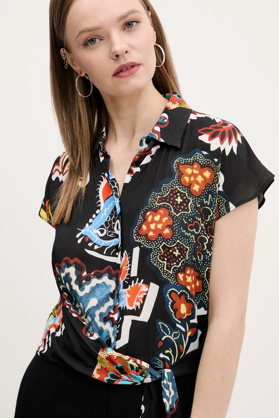 Desigual tuta elegante PAISLEY LACROIX nero 25SWPW20