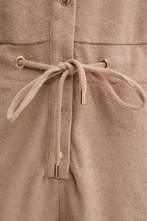 Ολόσωμη φόρμα Melissa Odabash MO.CHERYL μπεζ