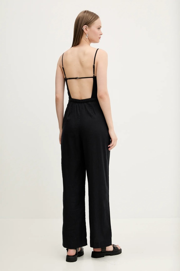 Abbigliamento Abercrombie & Fitch tuta di lino KI159.5546.900 nero