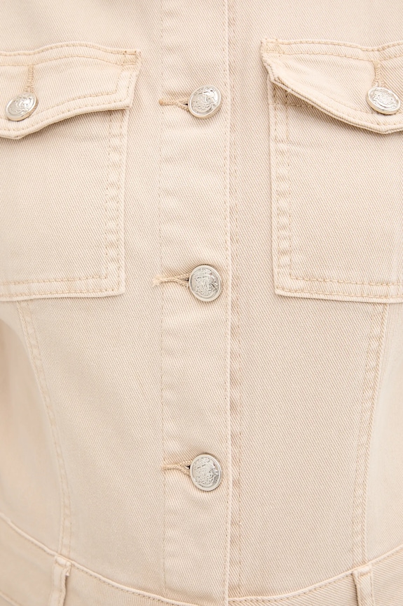 Morgan salopetă jeans PVARMA PVARMA bej
