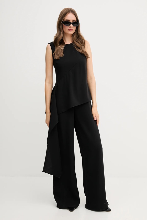 Sandro Ferrone tuta elegante S23XBEBRACCINI nero SS25