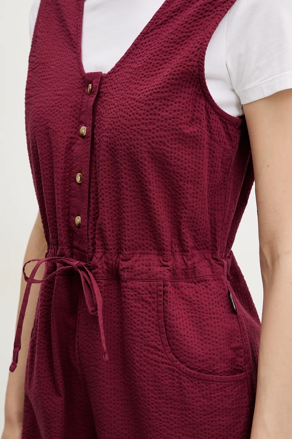 Picture tuta in cotone Trinket WJJ0098 granata