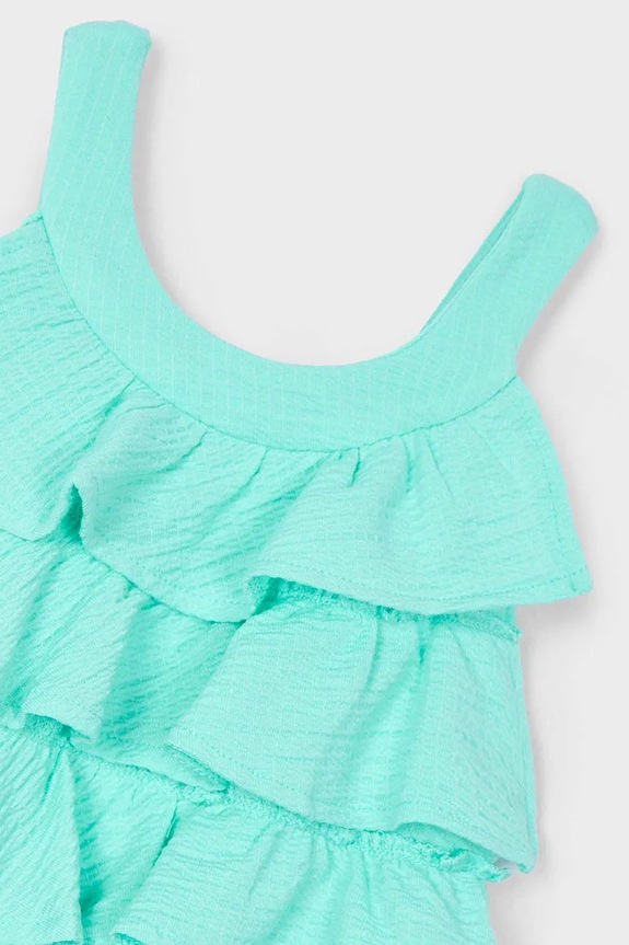 Djevojčice Dječji kombinezon Mayoral 3876.6L.Mini.PPYA tirkizna