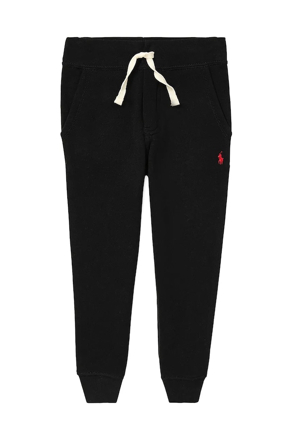 Παιδικό φούτερ Polo Ralph Lauren πλεκτό ύφασμα μαύρο 322720897002