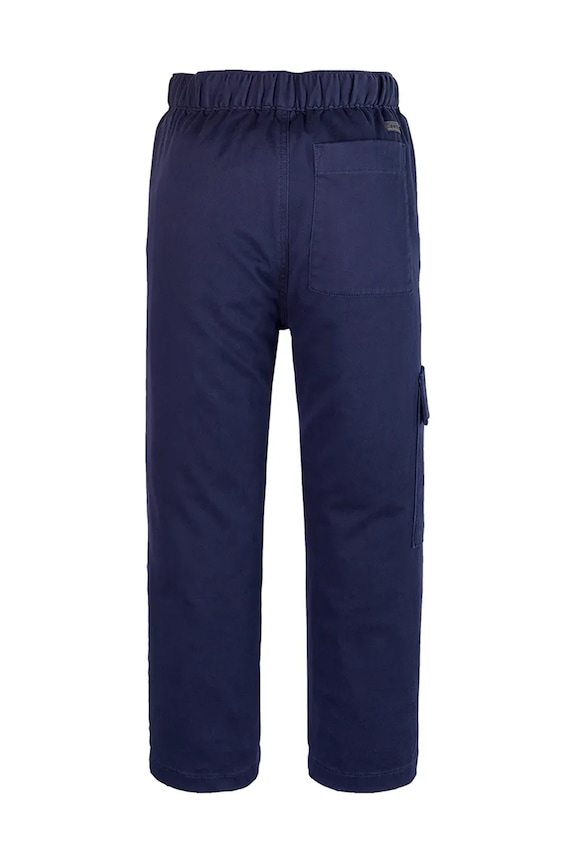Băieți Calvin Klein Jeans pantaloni copii TWILL SKATER CARGO IB0IB02338.PPYA bleumarin