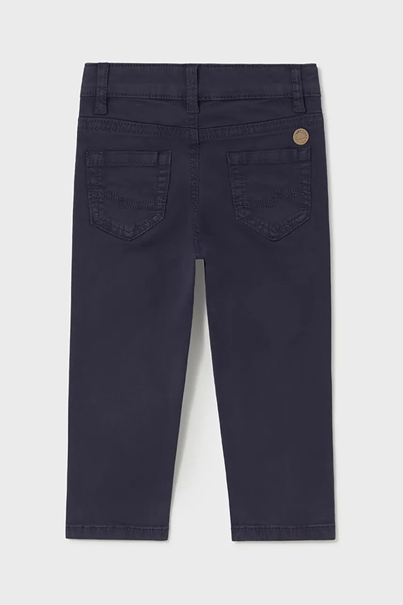 Mayoral pantaloni copii slim fit basic 506.3E.Baby.PPYA bleumarin SS25