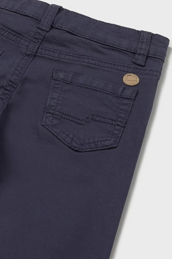 Băieți Mayoral pantaloni copii slim fit basic 506.3E.Baby.PPYA bleumarin