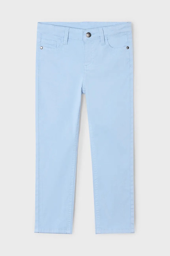 Mayoral pantaloni copii slim fit basic panza albastru 509.5E.Mini.PPYA