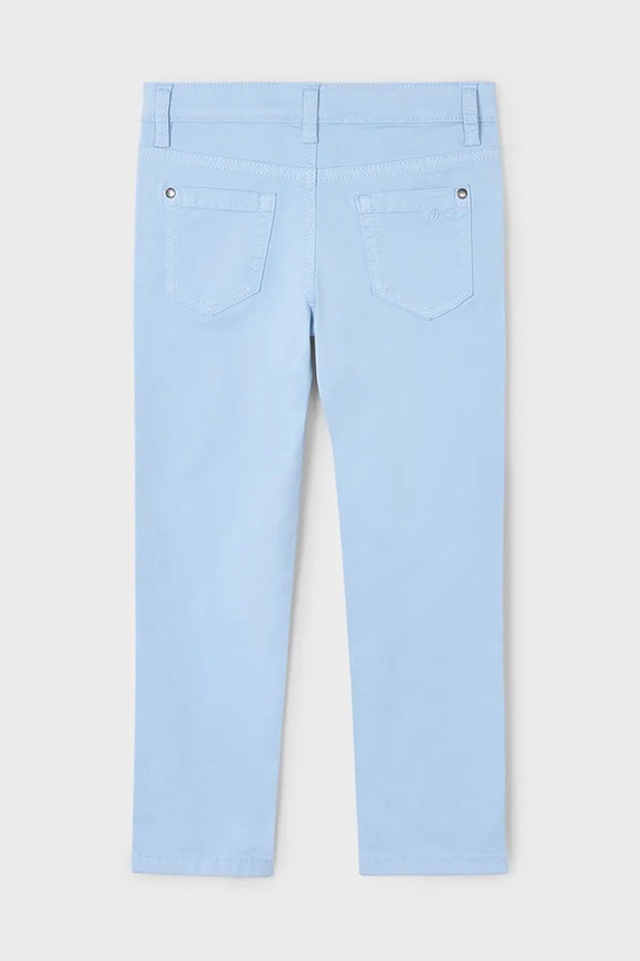 Mayoral pantaloni copii slim fit basic 509.5E.Mini.PPYA albastru SS25