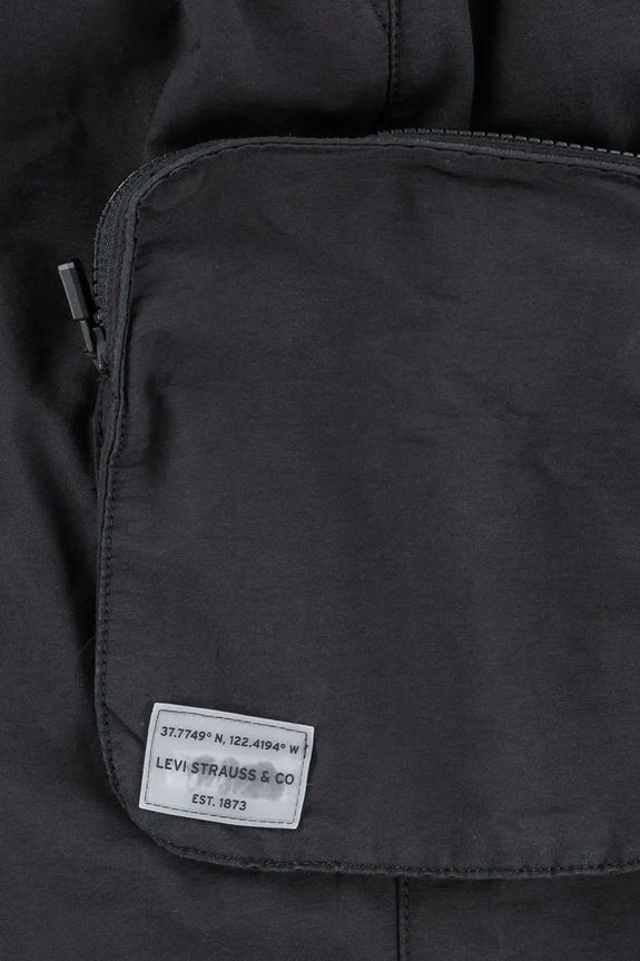 Detské nohavice Levi's PARACHUTE CARGO PANTS 8EM373 čierna
