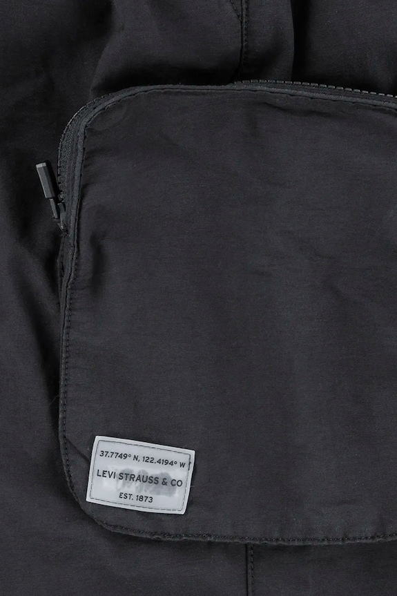 Detské nohavice Levi's PARACHUTE CARGO PANTS 8EM373 čierna