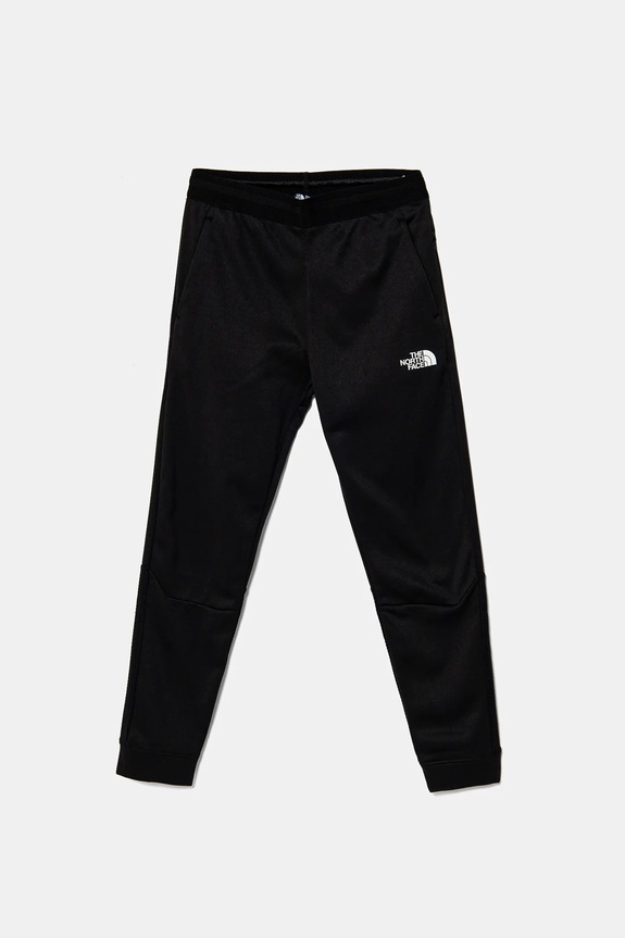 Detské tepláky The North Face MOUNTAIN ATHLETICS JOGGERS pletenina čierna NF0A89HWKY41