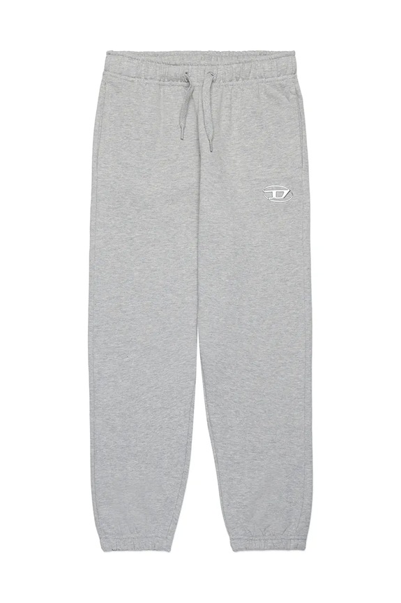 Diesel pantaloni de trening din bumbac pentru copii PMACISD TROUSERS bumbac gri J02317