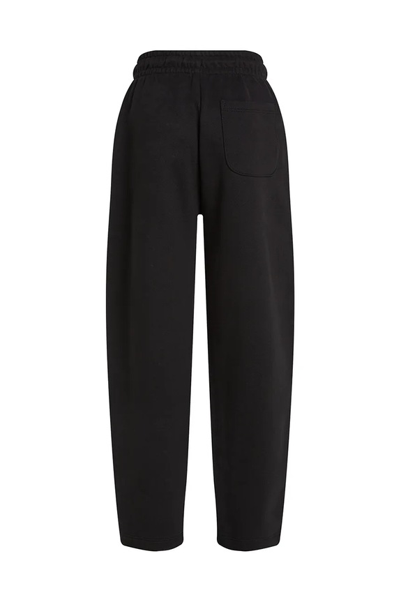 Calvin Klein Jeans spodnie dresowe bawełniane dziecięce IB0IB02483.PPYA czarny SS25