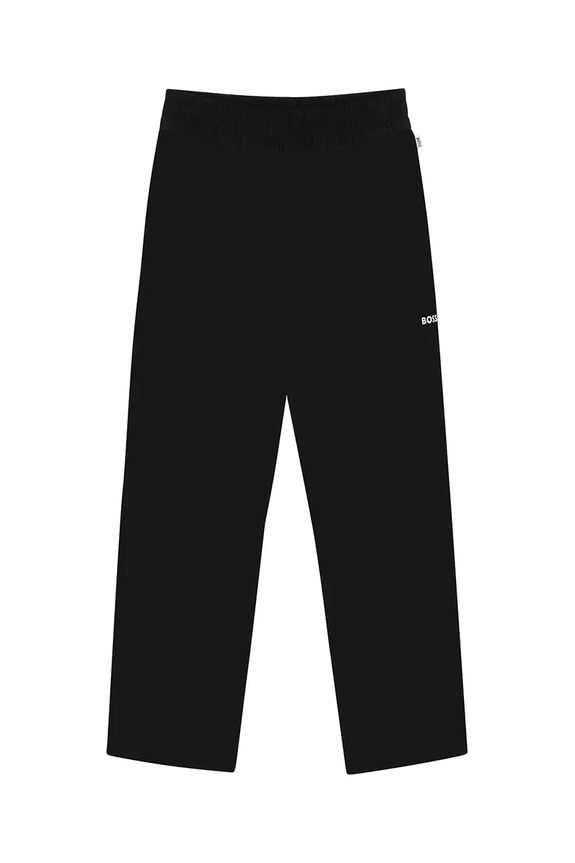 BOSS pantaloni tuta bambino/a J51955.114.150 nero SS25