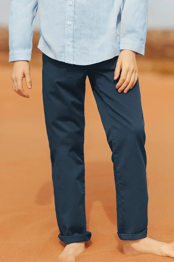 Παιδικό παντελόνι Tartine et Chocolat με ελαστάν σκούρο μπλε CA22033.140.152