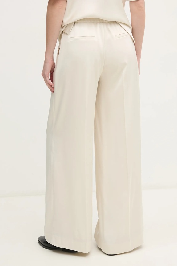 Odzież Calvin Klein spodnie K20K207978 beżowy