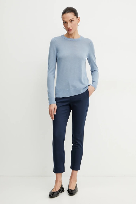 Nohavice Patrizia Pepe 8P0699.A543 tmavomodrá SS25