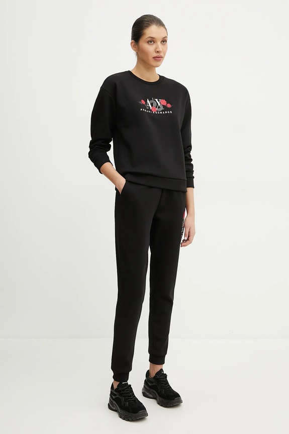 Tepláky Armani Exchange XW000314.AF12261 černá SS25