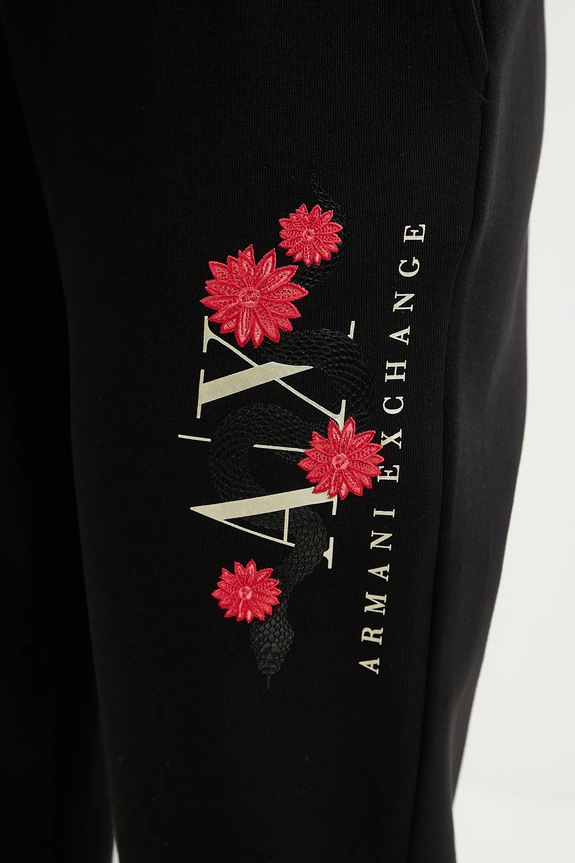 Tepláky Armani Exchange černá XW000314.AF12261