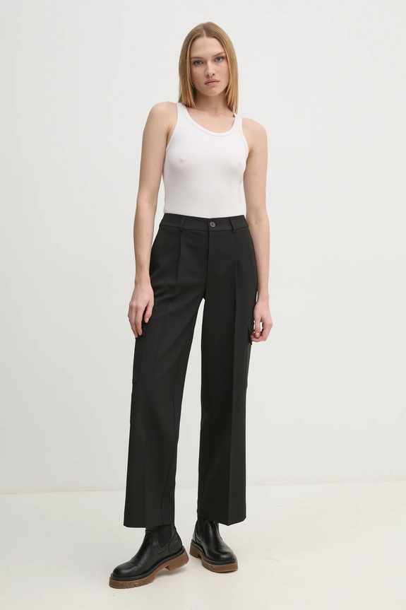 Nohavice Calvin Klein Jeans J20J224848 čierna SS25