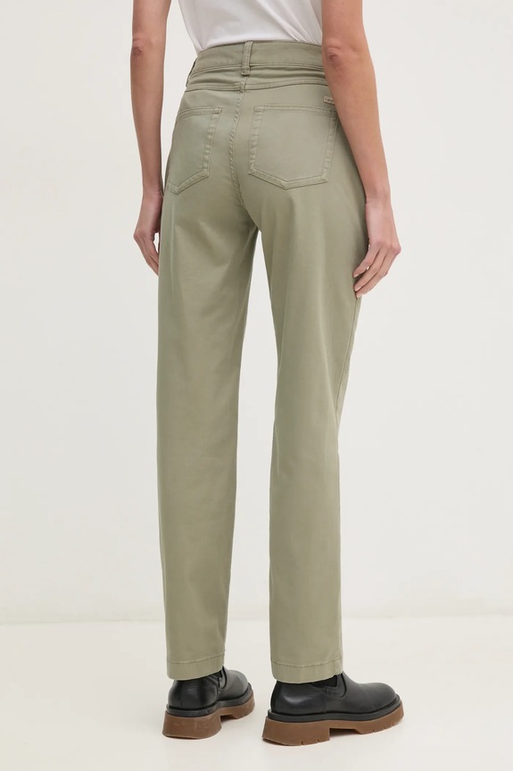 Oblečenie Nohavice Calvin Klein Jeans J20J224852 zelená