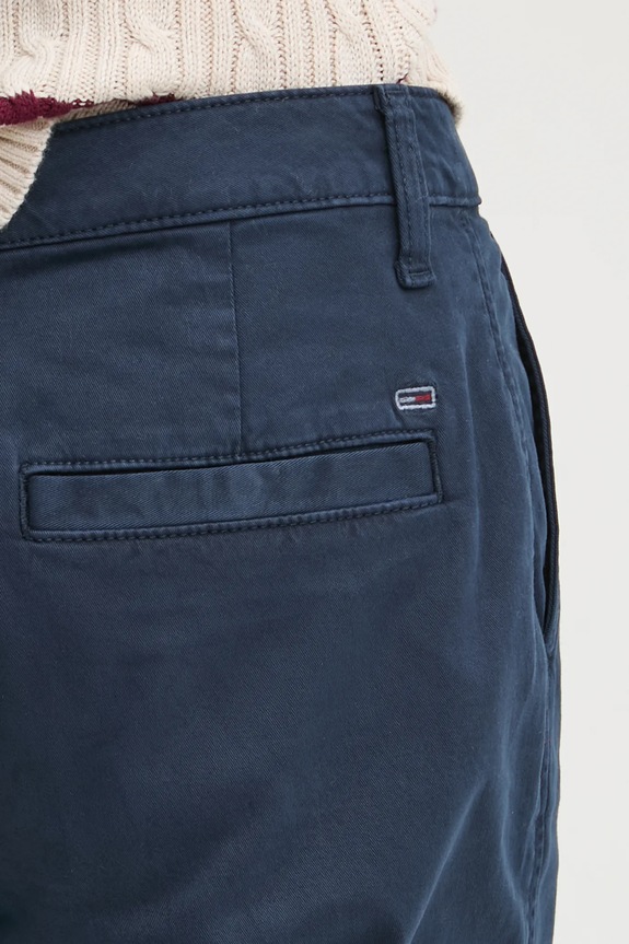 Nohavice Tommy Jeans tmavomodrá DW0DW20181