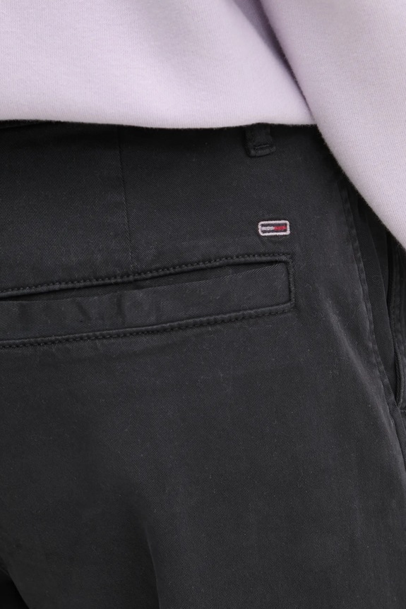 Παντελόνι Tommy Jeans μαύρο DW0DW20181