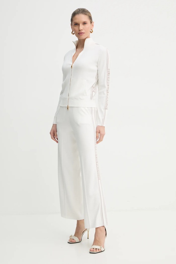 Παντελόνι Elisabetta Franchi KP65S51E2 μπεζ SS25
