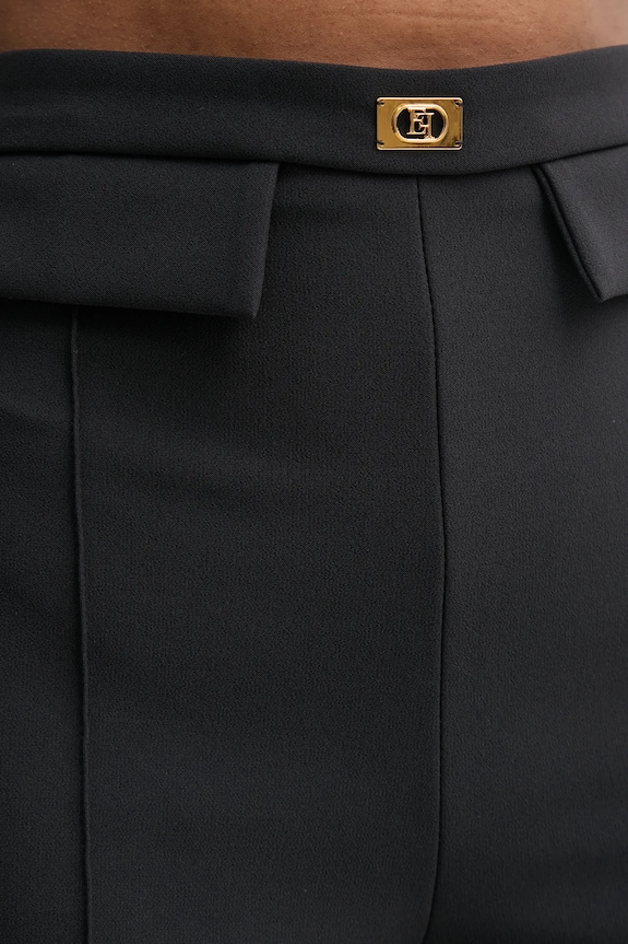 Elisabetta Franchi spodnie czarny PA07851E2