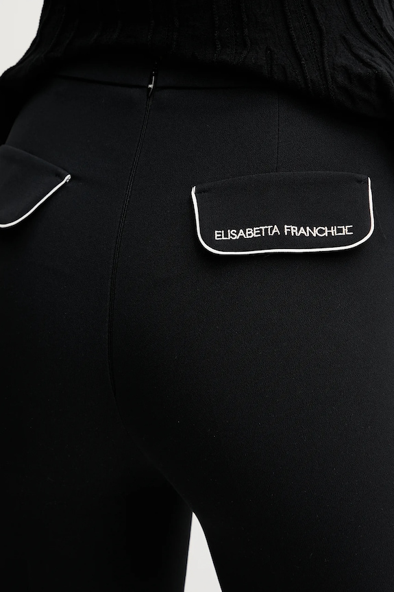 Kalhoty Elisabetta Franchi černá PA08451E2