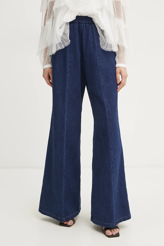 Forte Forte spodnie granatowy 13547.my.pants