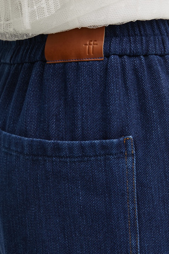Forte Forte spodnie granatowy 13547.my.pants